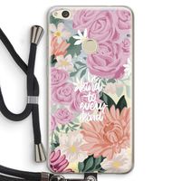 Kindness matters: Huawei Ascend P8 Lite (2017) Transparant Hoesje met koord