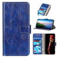 OnePlus Nord 2T Wallet Case met Magnetische Sluiting - Blauw - thumbnail