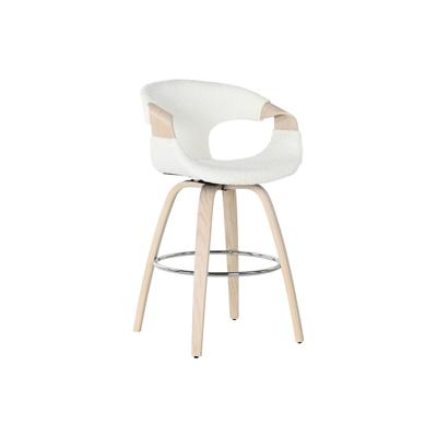 Kruk Home ESPRIT Wit Hout 55,5 x 52,5 x 92,5 cm