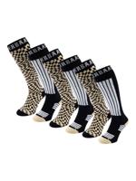 Poederbaas Skisokken 6-pack Warm Sand-35/38