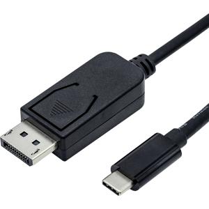 ROLINE 11.04.5846 video kabel adapter 2 m DisplayPort USB Type-C Zwart