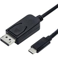 ROLINE 11.04.5846 video kabel adapter 2 m DisplayPort USB Type-C Zwart - thumbnail