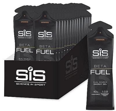 SIS Beta Fuel Sinaasappel energiegel 30 stuks