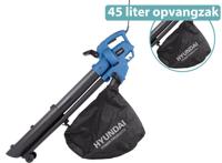 Hyundai HomeLine 3-in-1 Bladblazer Elektrisch - 3000W - Bladzuiger met Versnipperaar - Inclusief 45L Opvangzak