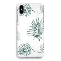 Simple leaves: iPhone Xs Volledig Geprint Hoesje