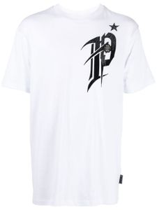 Philipp Plein t-shirt à logo imprimé - Blanc