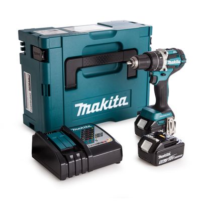 Makita DHP484RTJ Accuklopboormachine 18v 5,0ah Li-ion