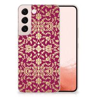 Siliconen Hoesje Samsung Galaxy S22 Barok Pink