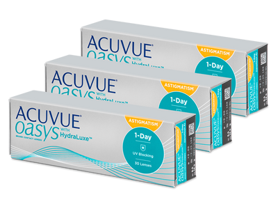Acuvue Oasys 1-Day with HydraLuxe for Astigmatism (90 lenzen)