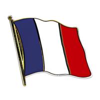 Pin Vlag Frankrijk - 2 cm - vlaggen speldje - supporter - mini broche Pin Vlag Frankrijk - 2 cm - vlaggen speldje - supporter - mini broche