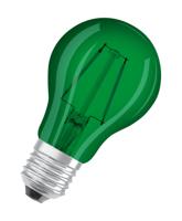 OSRAM 4058075433984 LED-lamp Energielabel G (A - G) E27 Peer 2.5 W = 7 W Groen (Ø x l) 60 mm x 105 mm 1 stuk(s)