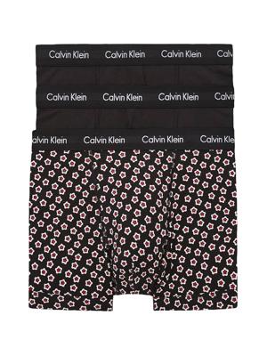 Calvin Klein - 3p Trunk - Cotton Stretch - X1L, Maat:S