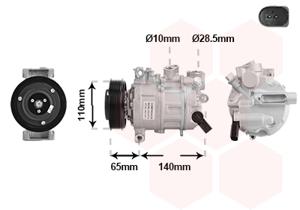 Van Wezel Airco compressor 0301K714