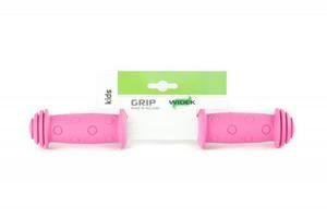Widek kinderfiets handvat - roze, 100mm, rubber