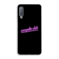 Vice Black: Samsung Galaxy A7 (2018) Transparant Hoesje