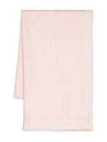 Ferragamo écharpe à motif Gancini - Rose