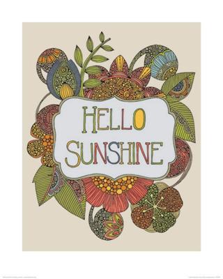 Kunstdruk Valentina Ramos - Hello Sunshine 40x50cm Kunstdruk Valentina Ramos - Hello Sunshine 40x50cm