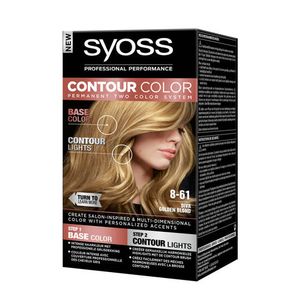 Syoss Contour Color haarkleuring - 8-61 Diva Golden Blond