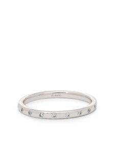 Annoushka bague 2 mm en or blanc 18ct ornée de rubis - Argent