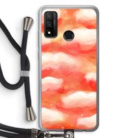 Lichte Wolken: Huawei P Smart (2020) Transparant Hoesje met koord
