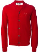 Comme Des Garçons Play cardigan classique - Rouge