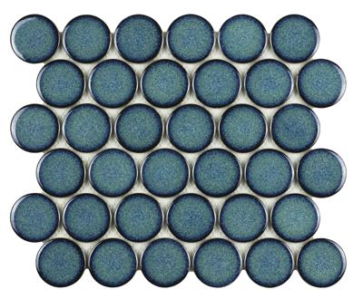 Mozaïek tegels Rond Wintertaling 30,4x26,3 - Rond Wand en vloer Geglazuurde porseleinen steengoed