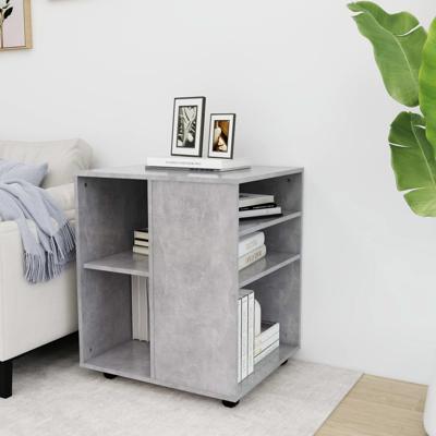 Rolkast 60x53x72 cm bewerkt hout betongrijs