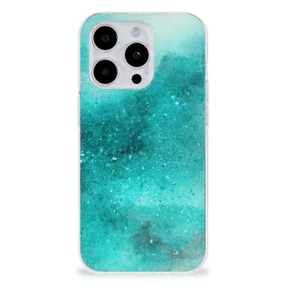 Smartphone hoesje iPhone 15 Pro Painting Blue Smartphone hoesje iPhone 15 Pro Painting Blue
