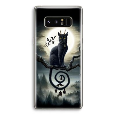 Moonlight Companions: Samsung Galaxy Note 8 Transparant Hoesje