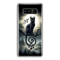 Moonlight Companions: Samsung Galaxy Note 8 Transparant Hoesje