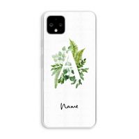 Green Brush: Pixel 4 XL Transparant Hoesje Green Brush: Pixel 4 XL Transparant Hoesje