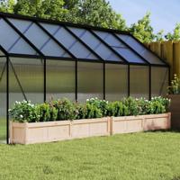 VidaXL Plantenbakken 2 st cm massief grenenhout