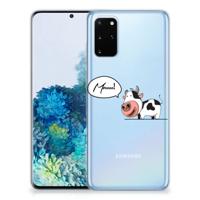 Samsung Galaxy S20 Plus Telefoonhoesje met Naam Cow