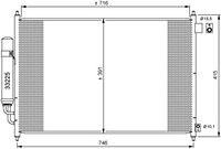 Condensor, airconditioning 35866