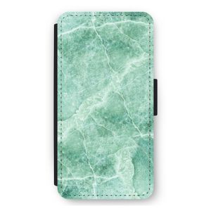 Groen marmer: iPhone 11 Pro Max Flip Hoesje