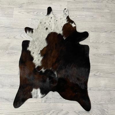 Kleine koeienhuid bruin wit zwart (Normandiër) 90x60cm