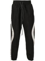 Mostly Heard Rarely Seen pantalon de jogging à rayures - Noir