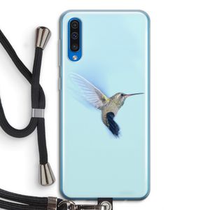 Kolibri: Samsung Galaxy A50 Transparant Hoesje met koord