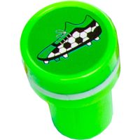 Lg-imports Stempel Voetbaltroffee Junior 4 X 2,5 Cm Groen - thumbnail