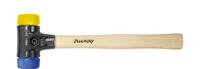 Wiha Kunststof hamer Safety | middelzacht/hard | met hickorysteel | rond-slagkop | 60 mm - 26656 - 26656