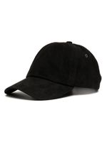 Paul Smith casquette en daim à rayures - Noir - thumbnail