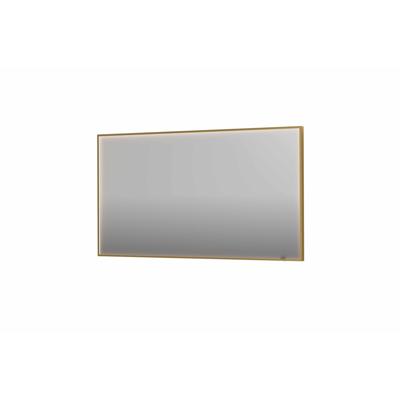 Spiegel INK SP19 140x4x80 cm incl. direct LED-Verlichting Rondom en Spiegelverwarming Mat Goud