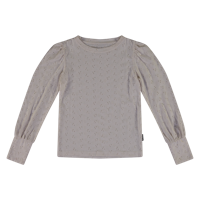 Vinrose Meisjes shirt - Egret