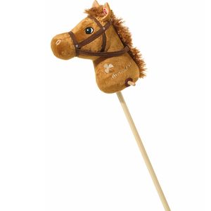 Stokpaarden bruin met geluiden 110 cm