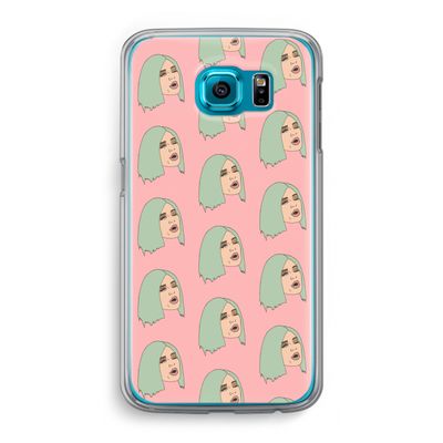 King Kylie: Samsung Galaxy S6 Transparant Hoesje