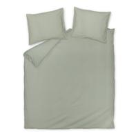 Vandyck Satin Luxe smoke green dekbedovertrek