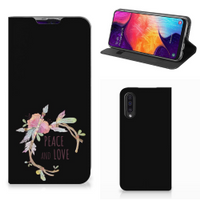 Samsung Galaxy A50 Magnet Case Boho Text