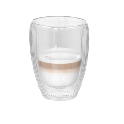 Gerimport Theeglazen Leya - 1x - dubbelwandig - 350 ml - D9 x H12 cm Gerimport Theeglazen Leya - 1x - dubbelwandig - 350 ml - D9 x H12 cm