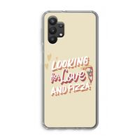 Pizza is the answer: Samsung Galaxy A32 5G Transparant Hoesje