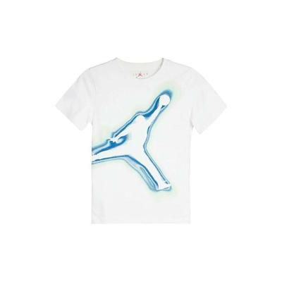 T-Shirt met Korte Mouwen voor kinderen Jordan JDB AIR HEATMAP JUMPMAN HBR SS 95D238 001 Wit - Maat: 16 jaar